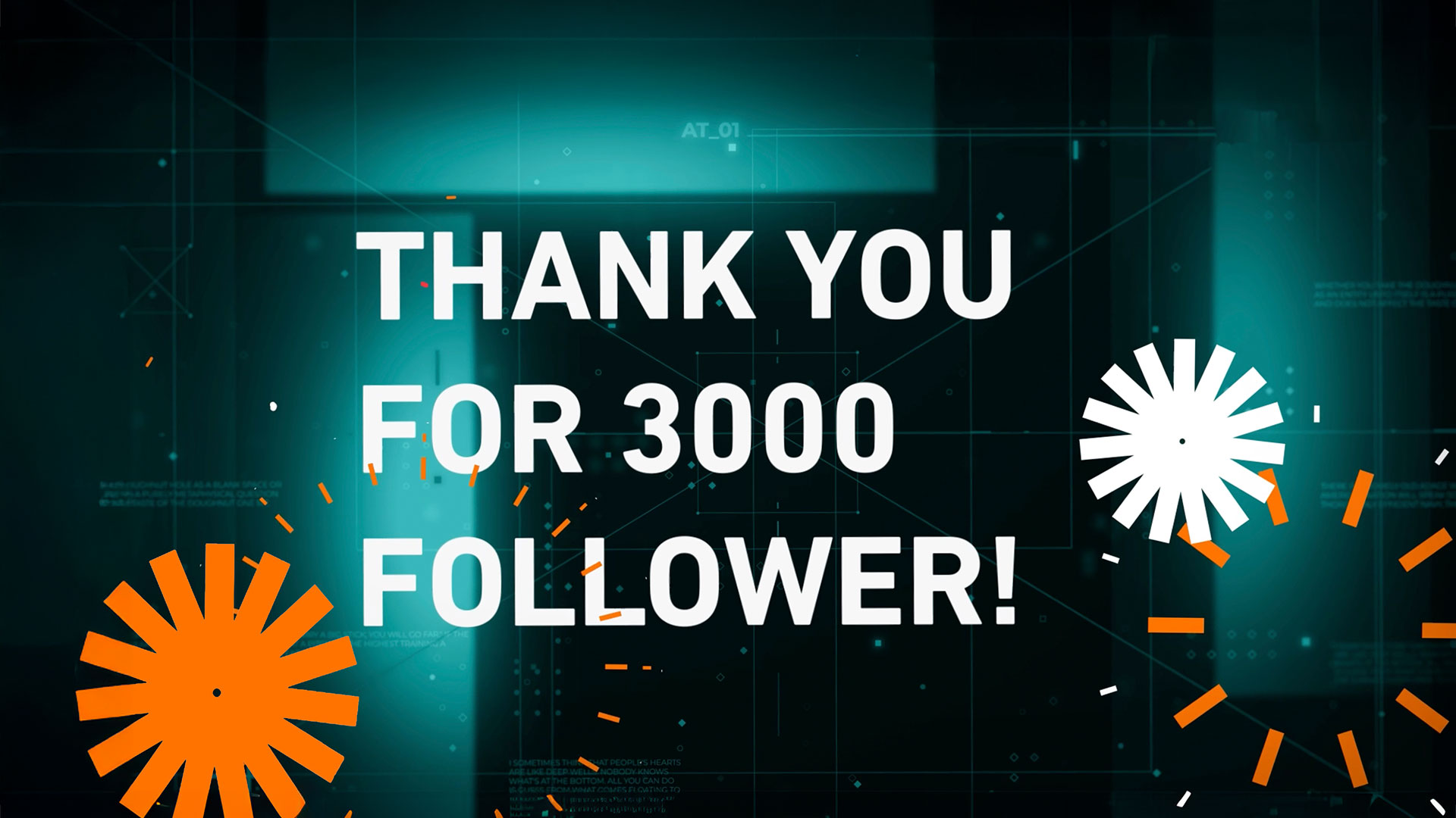 Danke für 3000 Follower!